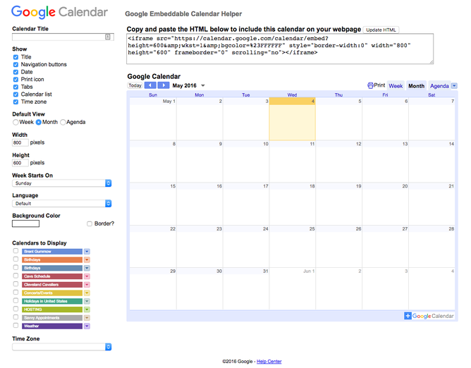How To Print Google Calendar With Details CALNDA