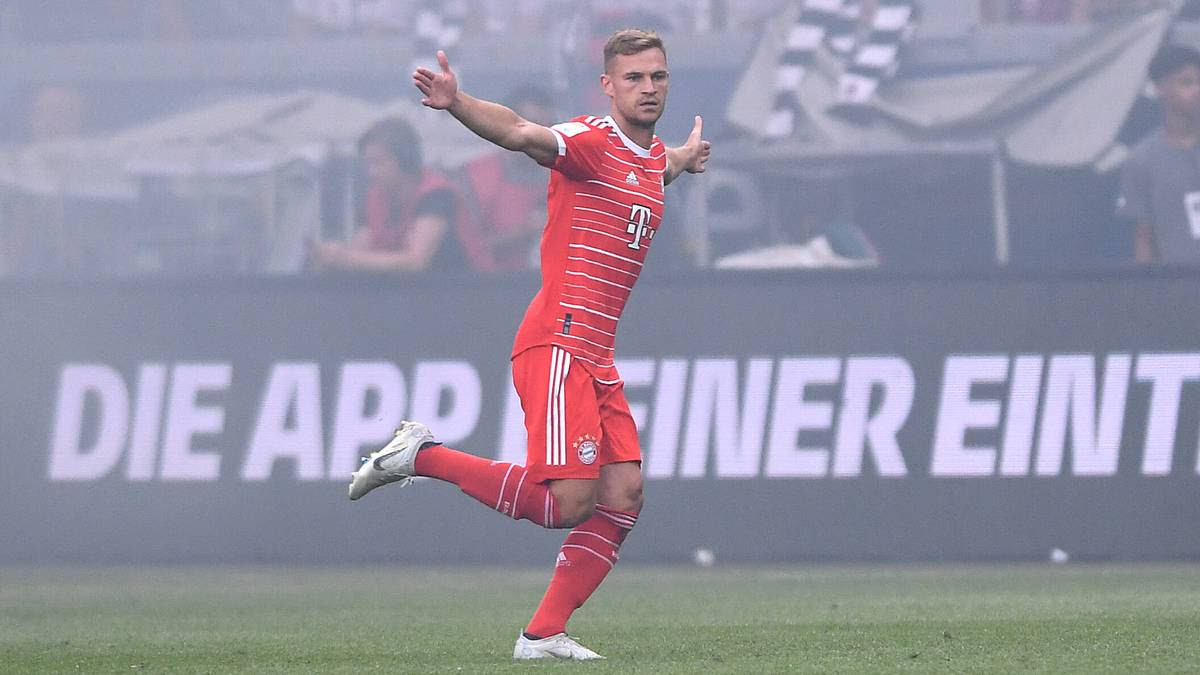 FC Bayern: Das Geheimnis hinter dem Freistoß von Joshua Kimmich gegen Trapp