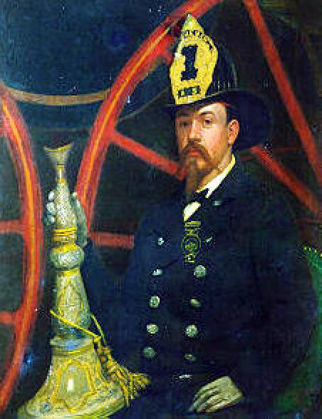 Portrait Of Fireman