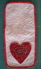 Outside of sewing kit after binding