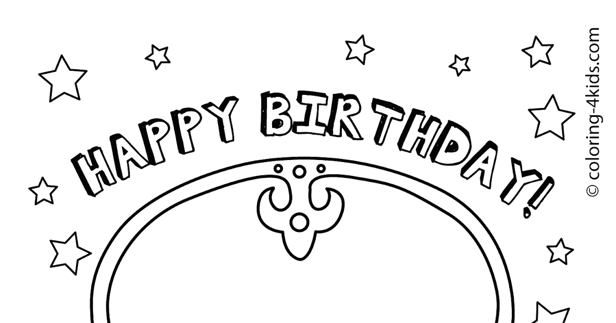 Happy Birthday Uncle Coloring Pages Meredithbraden