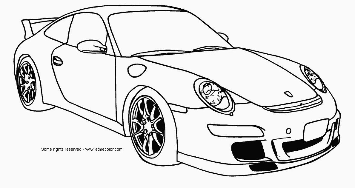 Coloring Pages Car Crash - Free Coloring Pages