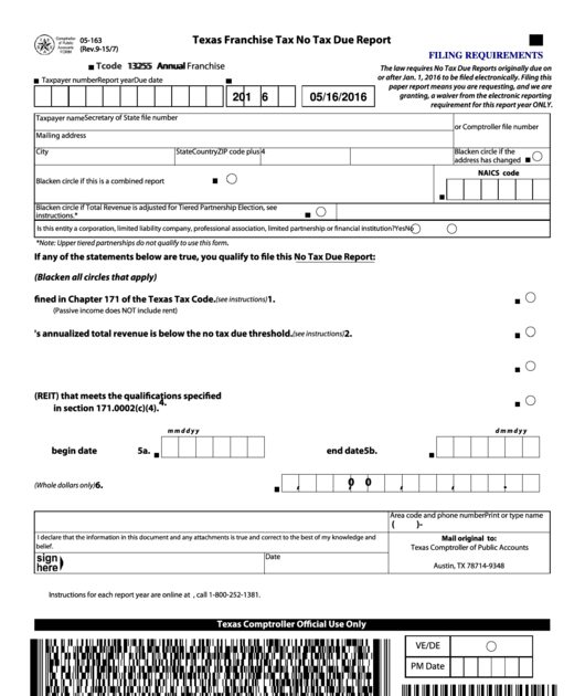 Texas Franchise Tax Instructions 2021 2019 2021 Form TX Comptroller 