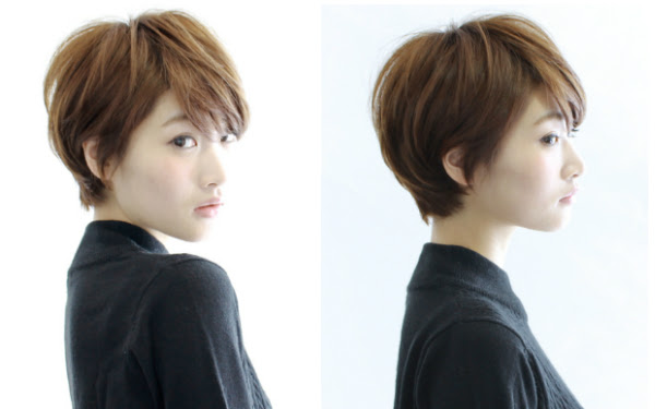 現代の髪型 ぜいたく15 秋 ヘアスタイル ショート