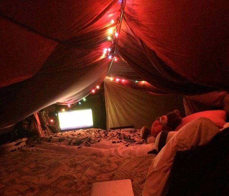 Cozy Pillow Fort Aesthetic : cozy fort | Tumblr - Large, soft throw