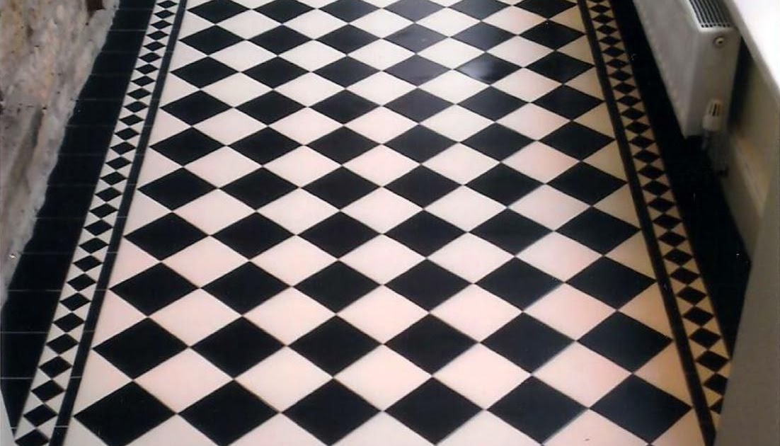 Black And White Tile Effect Laminate Flooring – Flooring Tips