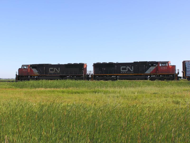 CN 5683 in Winnipeg