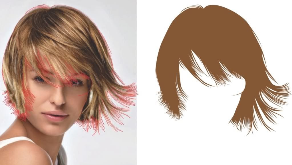 DOWNLOAD DESAIN GRAFIS Empat Langkah Menggambar Rambut DOWNLOAD DESAIN GRAFIS Empat Langkah Menggambar Rambut
