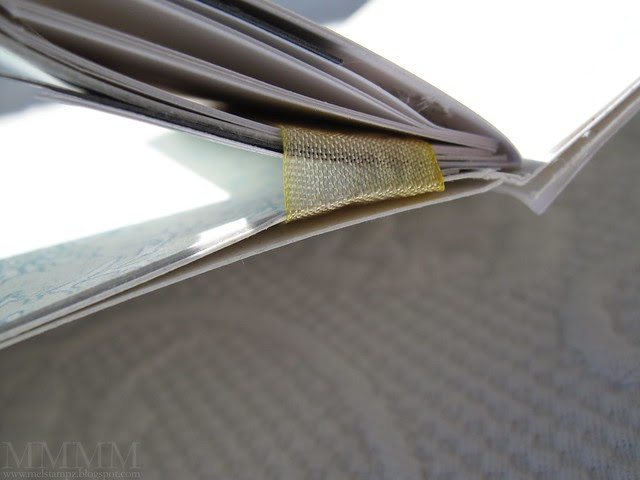 notebook attached w ribbon