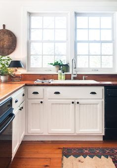 Grace Bonney of Design*Sponge searched high and low for the perfect white for her kitchen transformation, and found Ralph Lauren Paint's Tibetan Jasmine