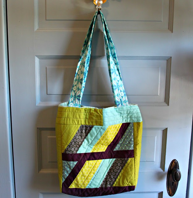 Maureen Cracknell Handmade: A Quilt-as-you-go Tote