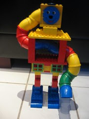Robot soccer player ball path