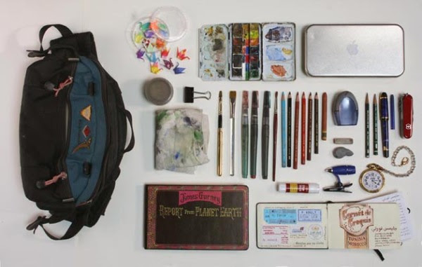 Whats in my Sketching_Bag