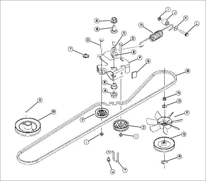 John Deere X300 Drive Belt Diagram John Deere Transmission G