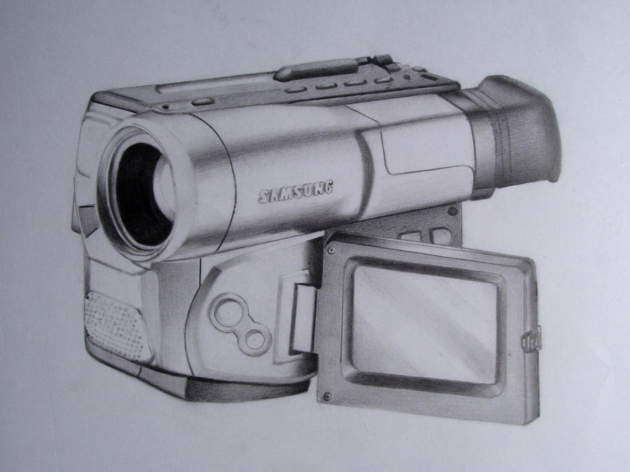 Movie Camera Drawing