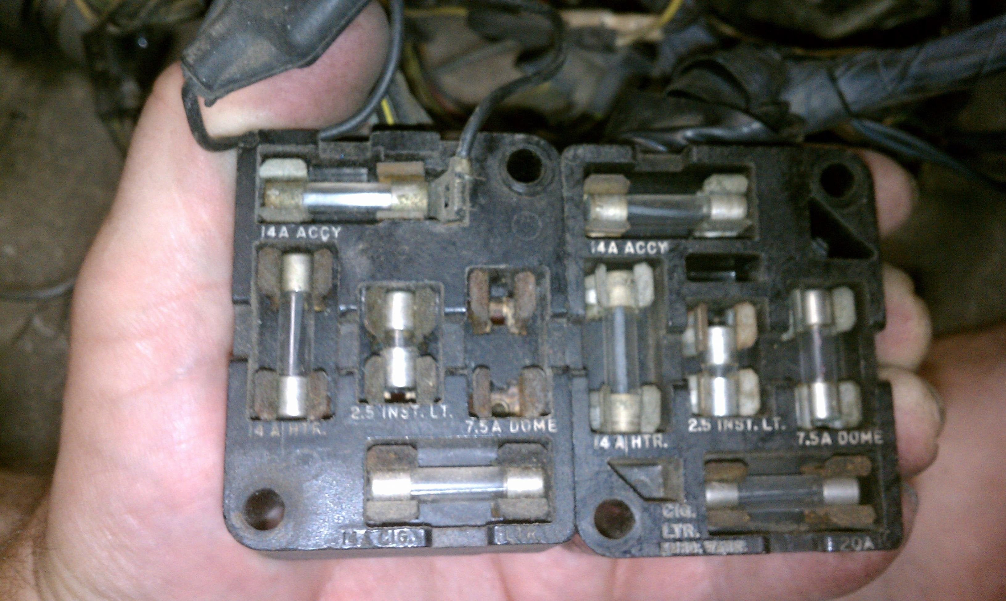 1970 Mustang Fuse Box Diagram - Wiring Diagram