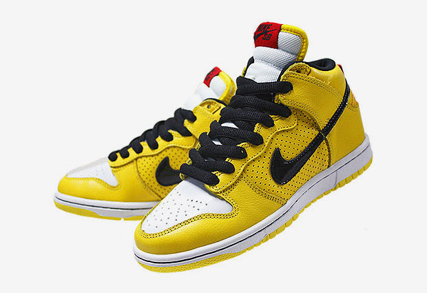 nike colourful high tops