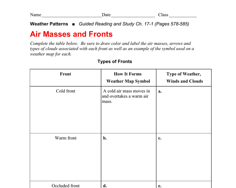 air-masses-and-fronts-worksheet-answers-worksheet-list