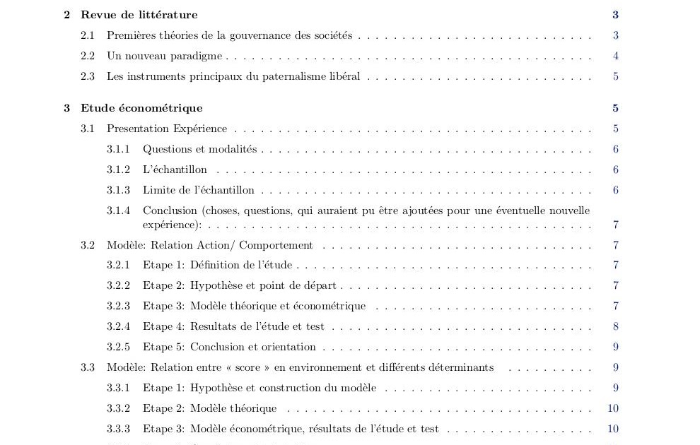 Exemple De Revue De Littérature Mémoire Le Meilleur Exemple