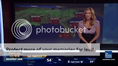 TV Anchor Babes A Hot Busty Stephanie Abrams On The Weather Channel