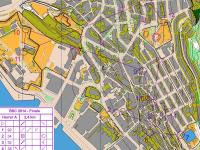 Maps from Bergen Sprint Camp
