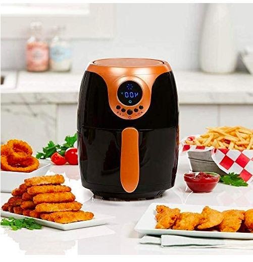 Copper Chef Air Fryer 2Qt Language:en - Copper Chef 2QT Power Air Fryer