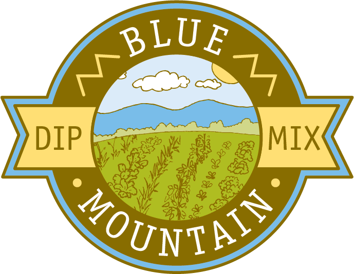 Circle Blue Mountain Logo