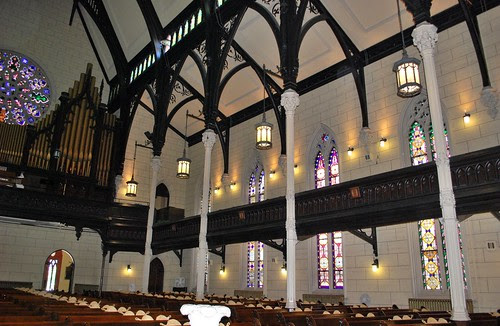Interior of the Mount Vernon Place United Methodist Church