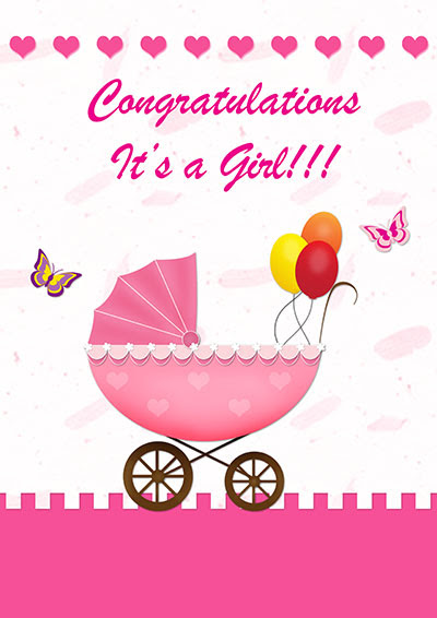 Printable Baby Congratulations Cards Free