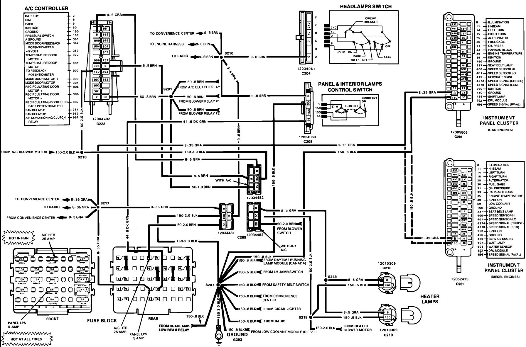 30 1993 Chevy Silverado Wiring Diagram - Wiring Diagram Niche