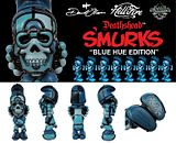 David Flores x HellFire Canyon x Blackbook Toy - "Blue Hue” & "Crimson" Deathead S’murks!!!