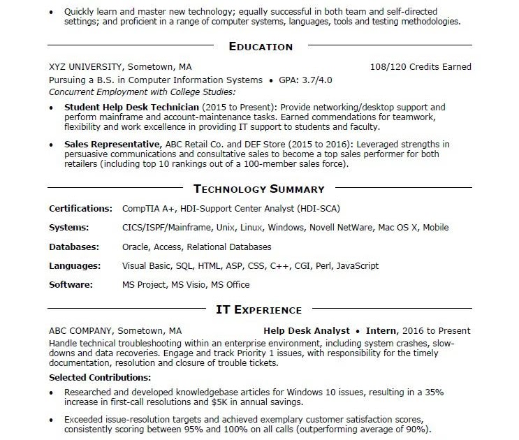 aws resume for freshers pdf