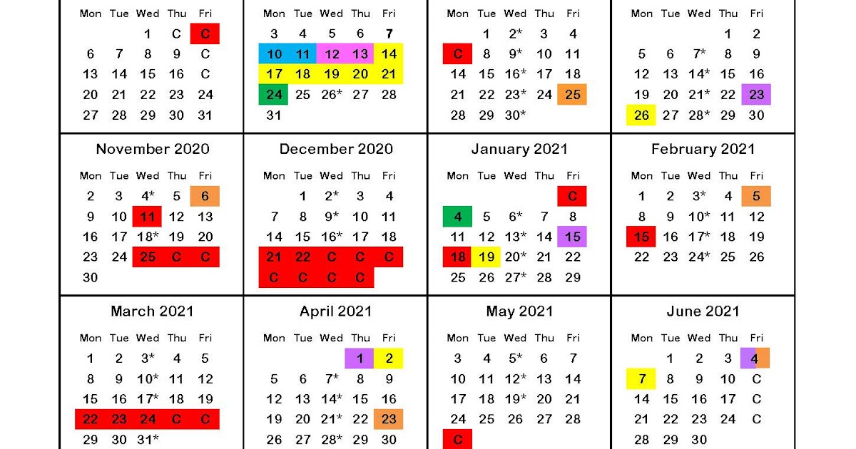 Collier County Schools Calendar 2021 22 | Printable March