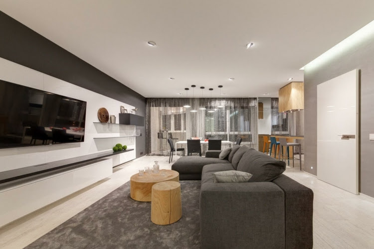 Deko Ideen: Wohnung einrichten in Grau \u2013 Modernes Deko Ideen: Wohnung einrichten in Grau \u2013 Modernes