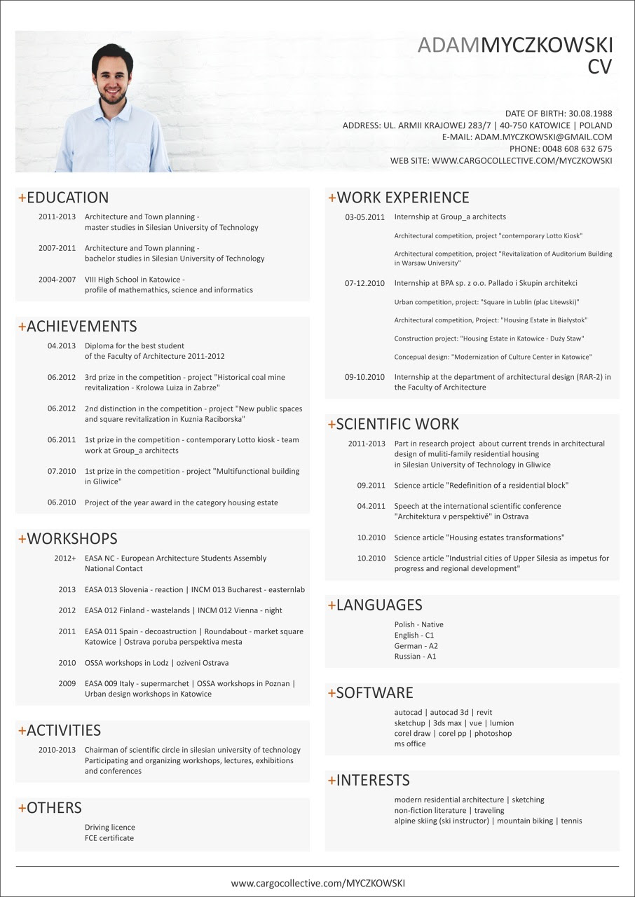 resume-template-cv-english