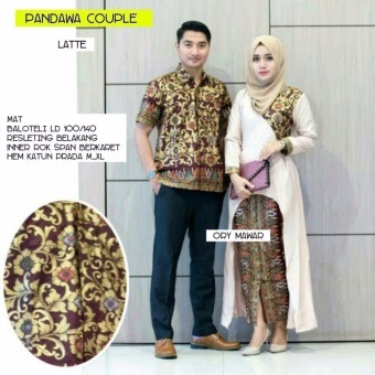 Harga Baju Batik  Couple  Batik  Sarimbit  Pandawa Couple  