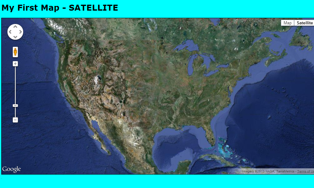 Google Map Satellite