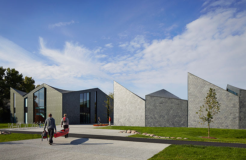 studio gang WMS boathouse at clark park designboom
