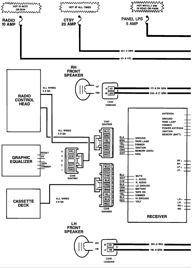 1994 Chevy Suburban Radio Wiring Diagram - Wiring Diagram Schema