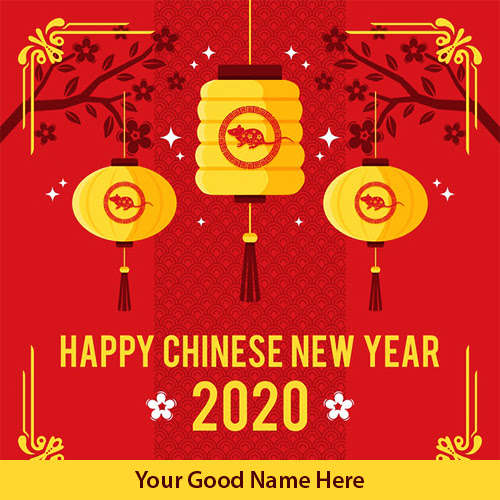 Happy Chinese New Year 2020 Pictures With Name Edit