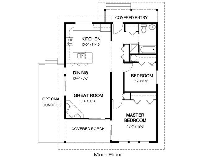 1 Bedroom Casita Floor Plans Noconexpress