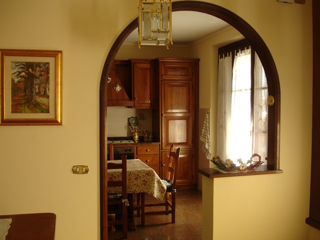 Cucina Soggiorno Con Arco