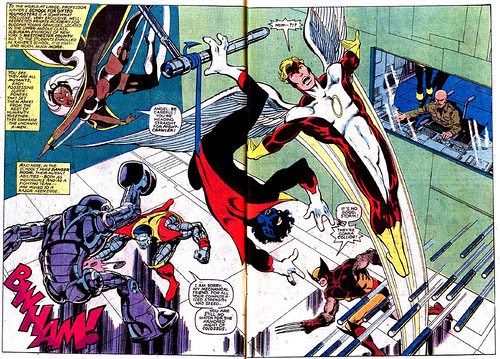 Double-page spread from Uncanny X-Men #139, by John Byrne