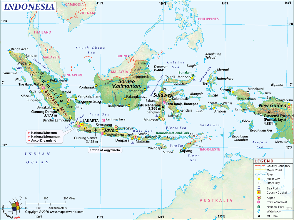 High Resolution Peta Indonesia - Paimin Gambar