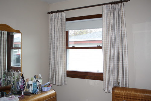 old curtains bedroom