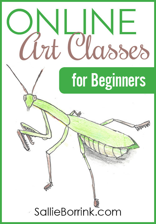 Free Online Art Classes Drawing Lessons - Each lesson can be completed