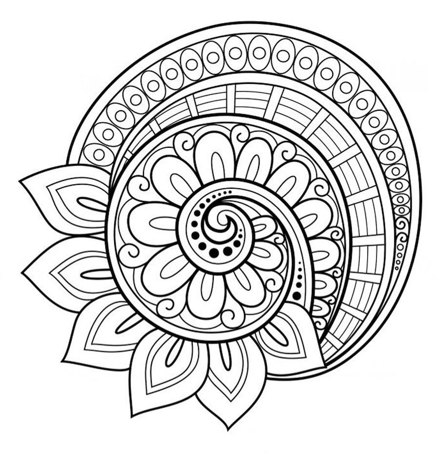 Http Www Colorpagesformom Com Coloringpages Paisley