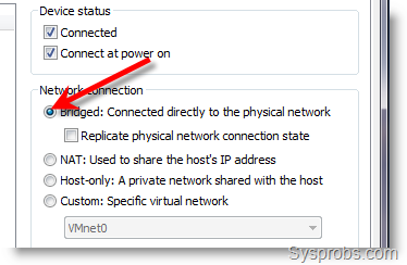 vmware_vm_bridged desktop virtualization software