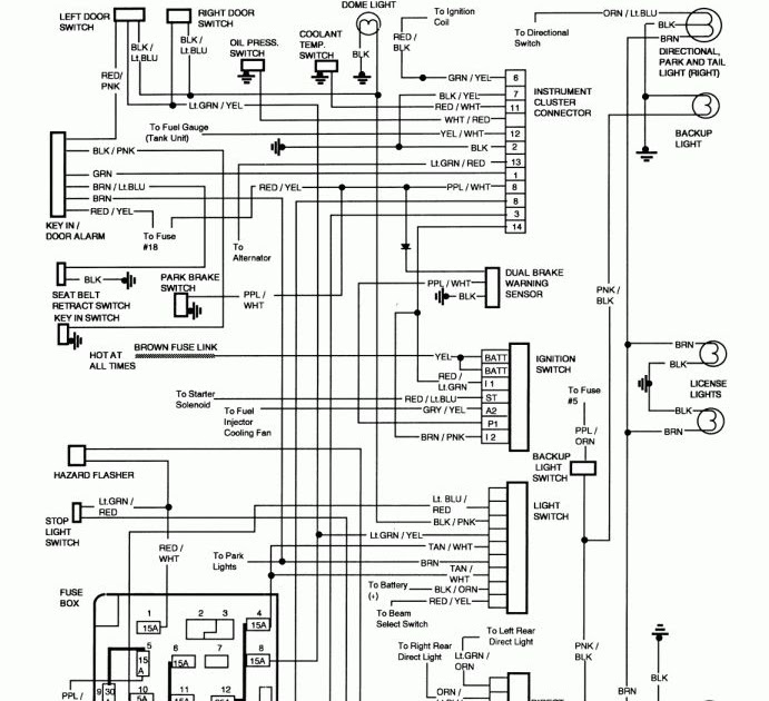 87 F250 Wiring Diagram Schematic - Wire