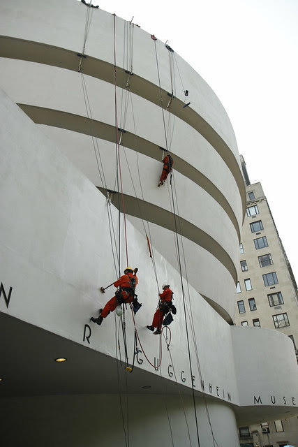 Cleaning the Guggenheim